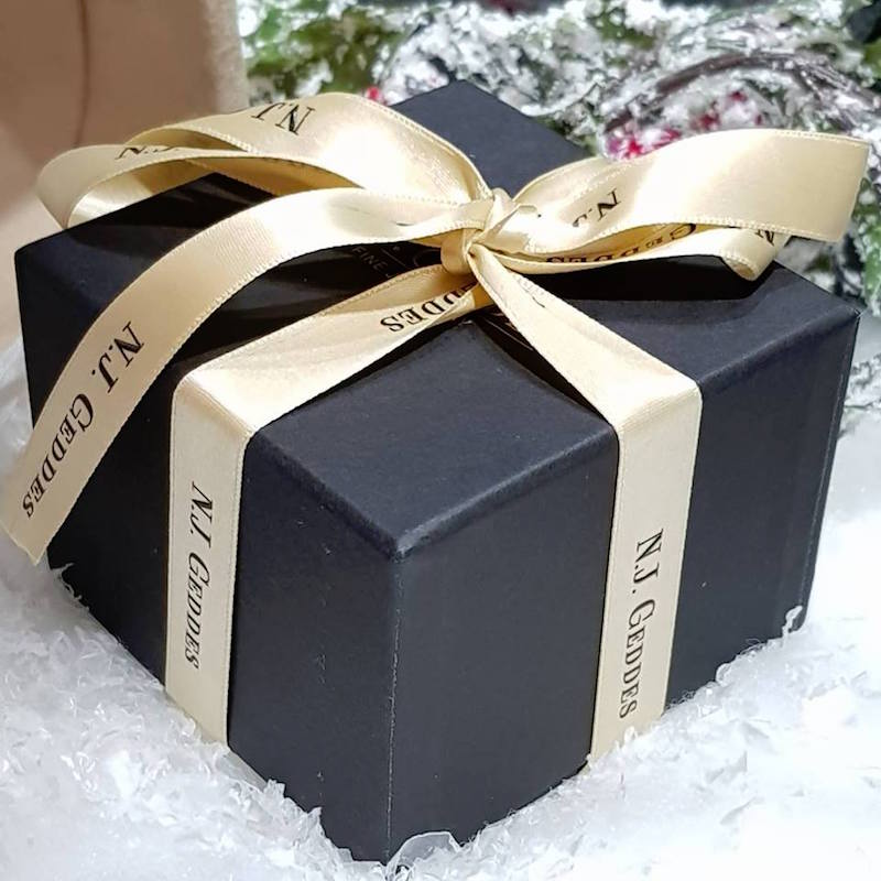 N.J. Geddes Fine Jewellery Gift Box Christmas
