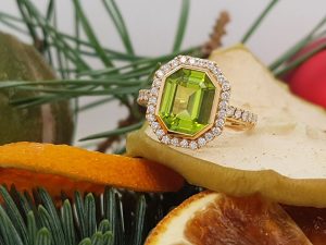 Peridot ring