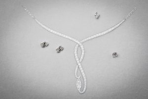 bespoke diamond necklace design