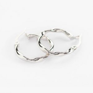 SIlver-Twisted-Earring